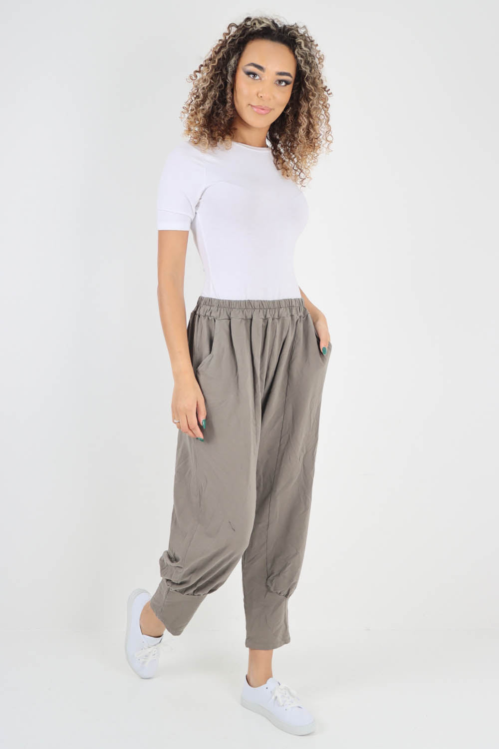 Plain Pannelled Pocket Trouser