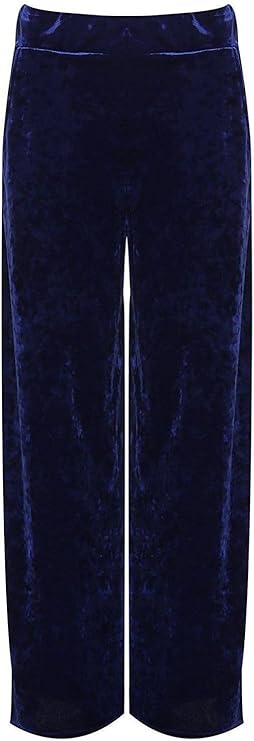 Velvet Palazzo Pants Leggings