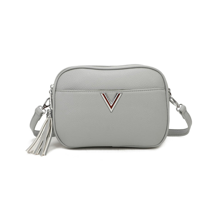 JM1507 Double zip Crossbody Bag