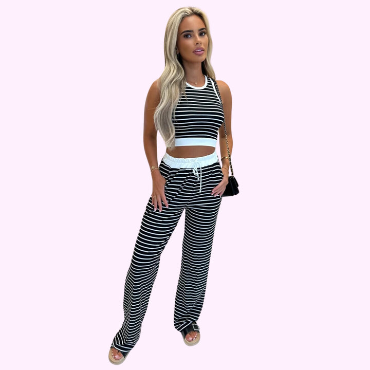 STRIPED 2 PIECE MATCHING SET