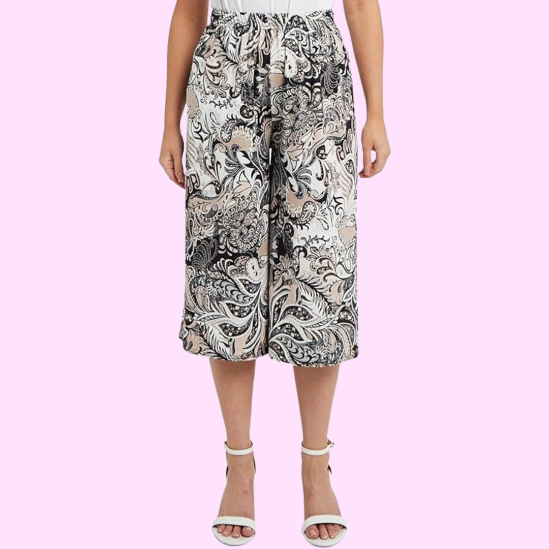 Forest Printed Short Palazzo