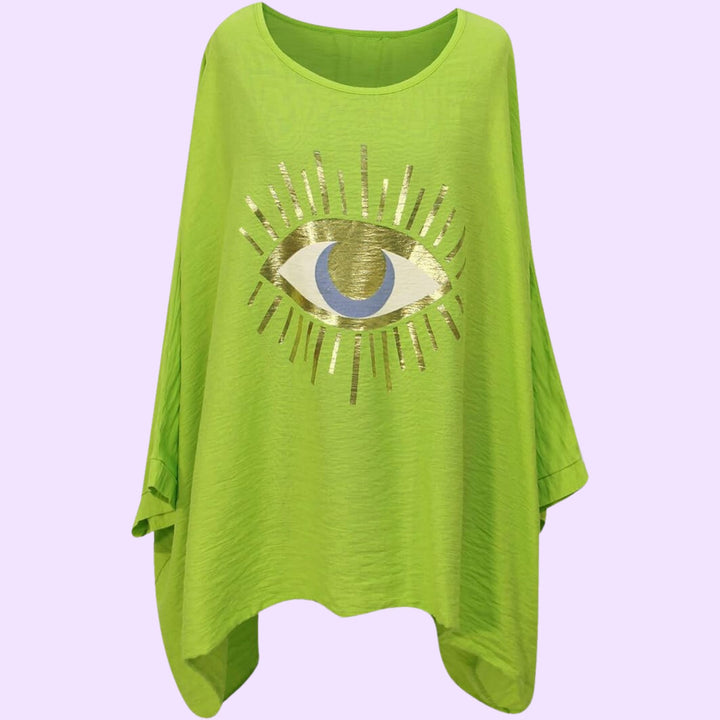 Italian Evil Eye Kimono Fashion Top