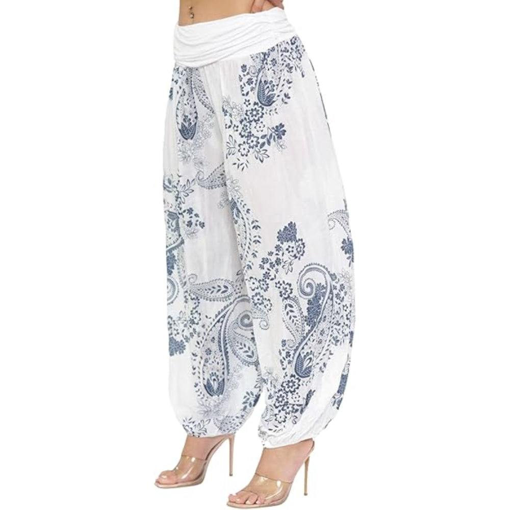 Women’s Printed Italian Harem Trousers