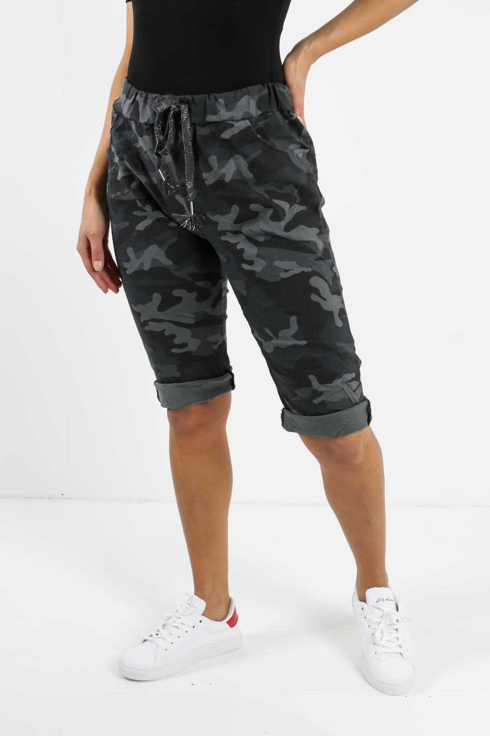 Italian Camouflage Magic Chino Shorts