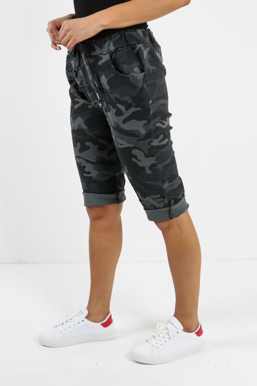 Italian Camouflage Magic Chino Shorts