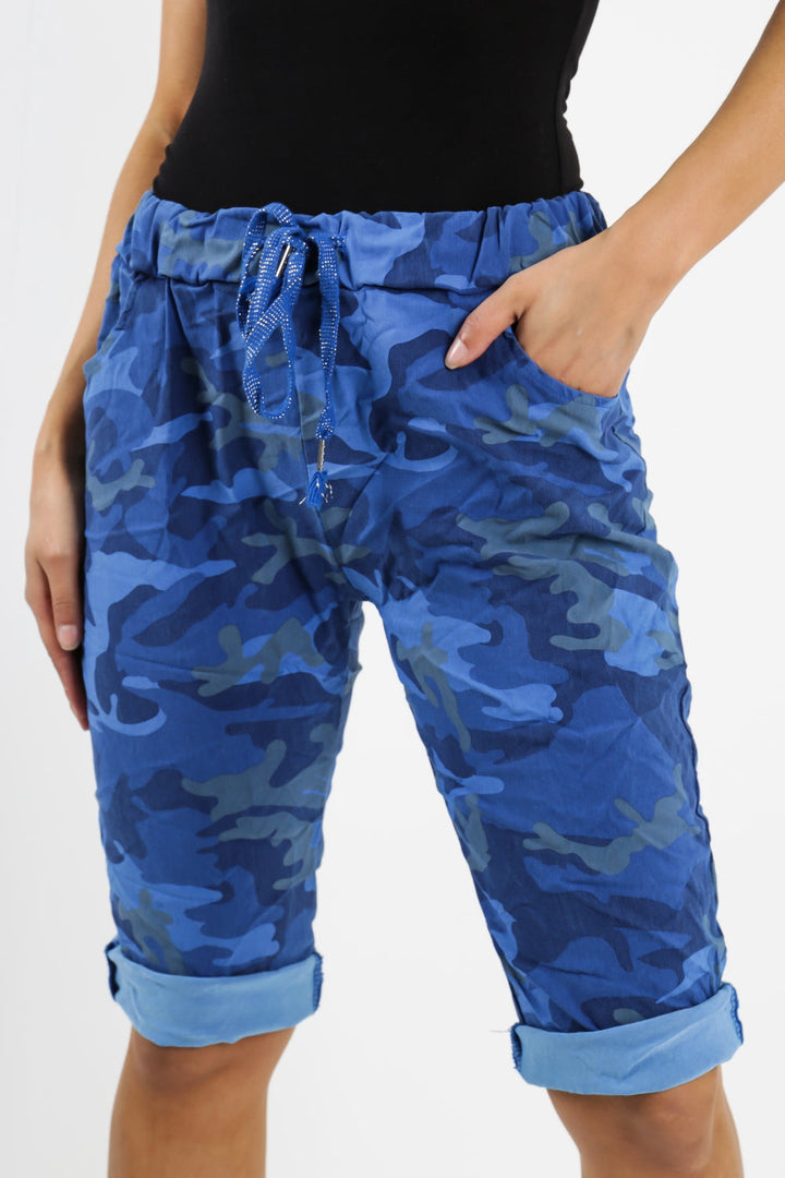 Italian Camouflage Magic Chino Shorts