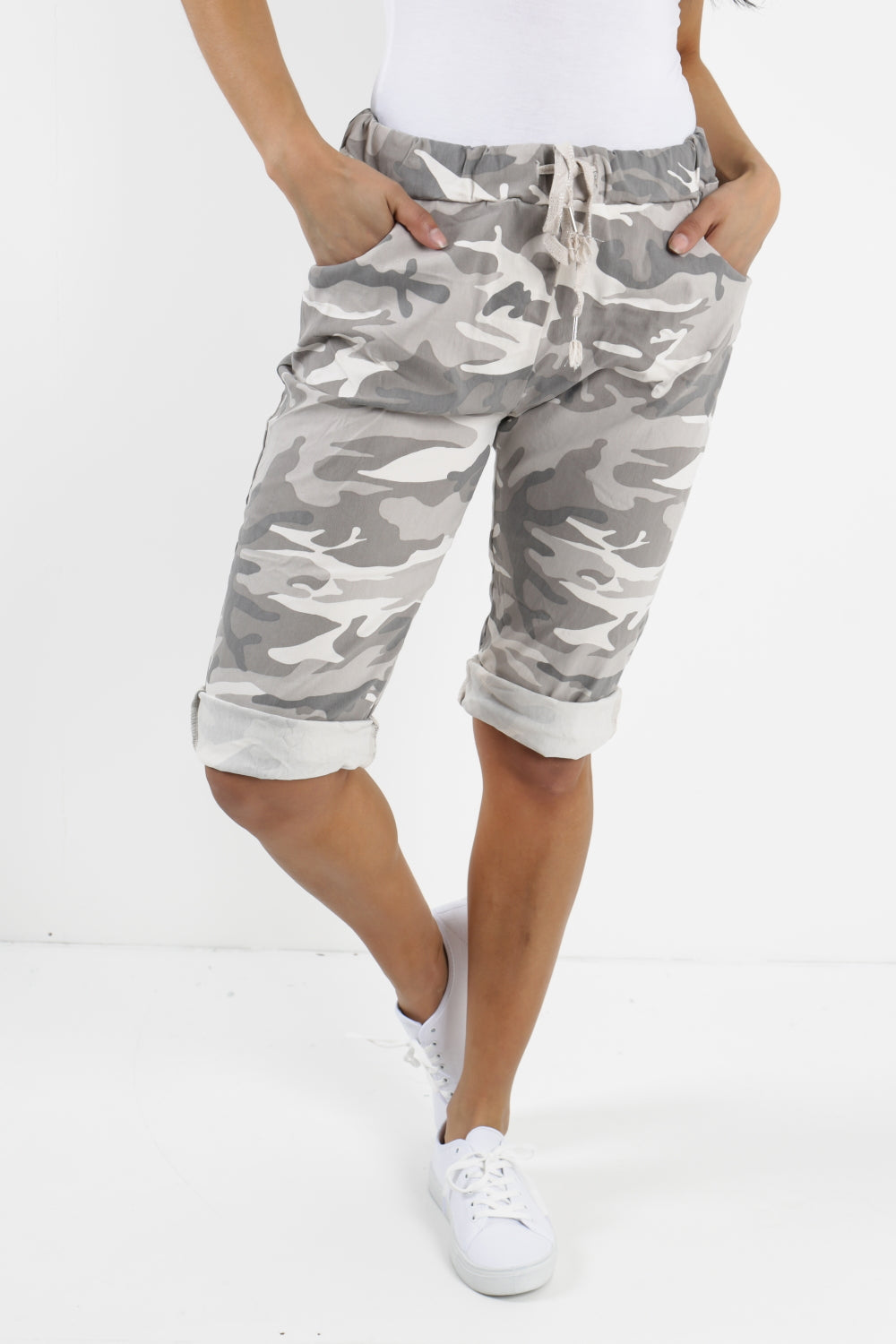 Italian Camouflage Magic Chino Shorts