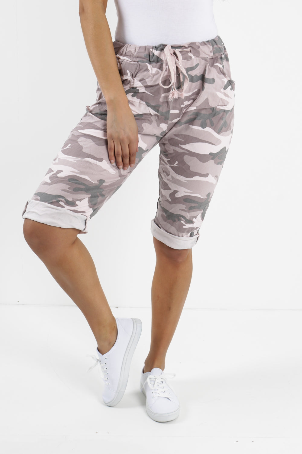 Italian Camouflage Magic Chino Shorts