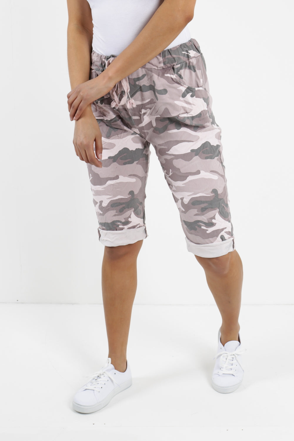 Italian Camouflage Magic Chino Shorts