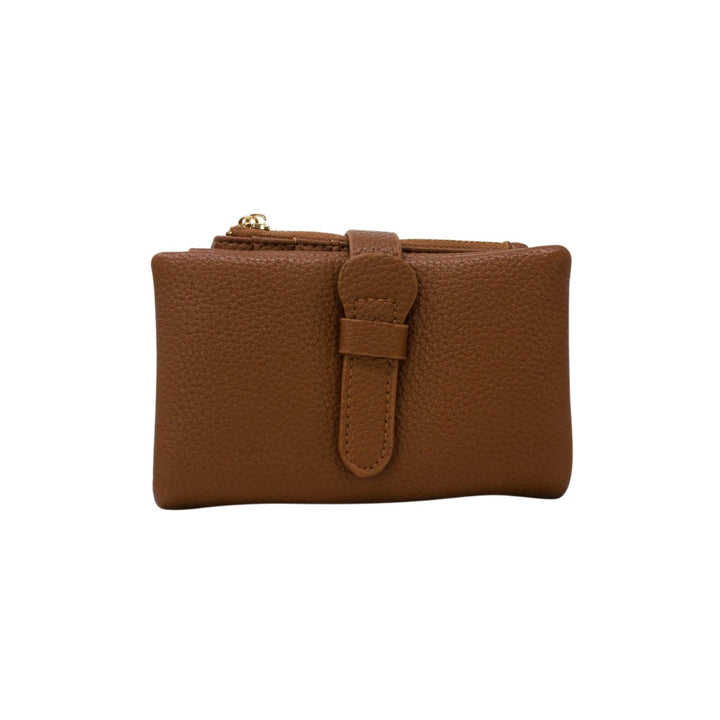 Short Folded Purse with Strap Buckle