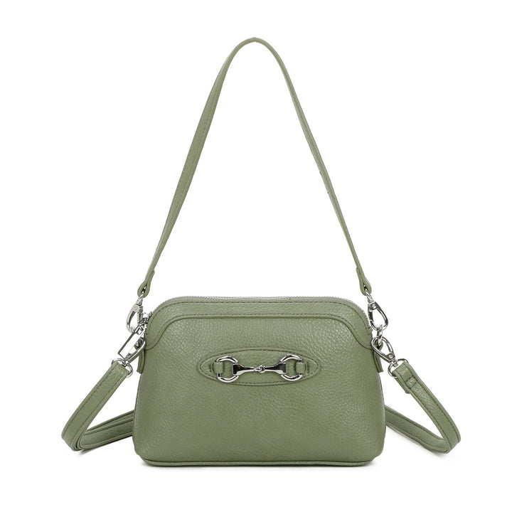 JM1532 Buckle Shoulder Bag