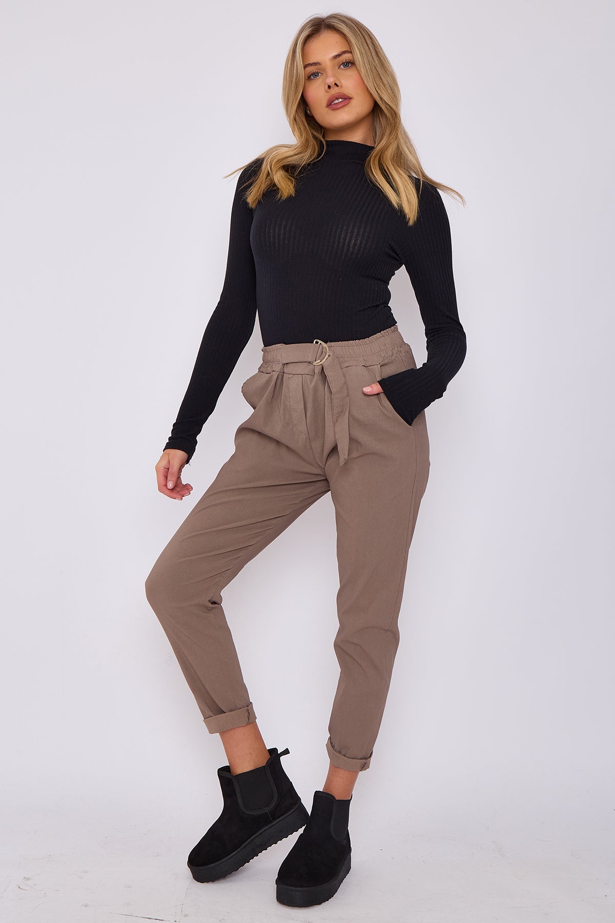Premium Flat Front D-Ring Magic Trousers