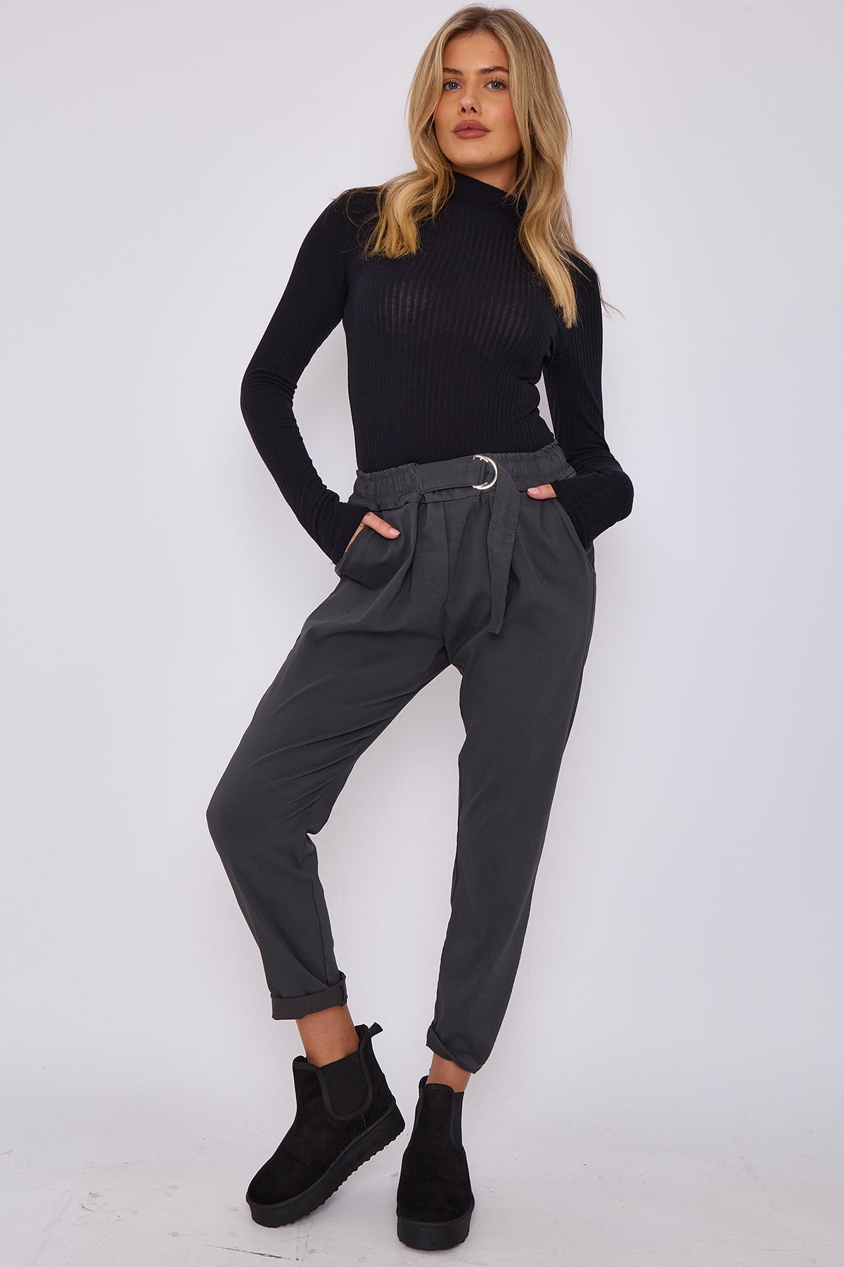Premium Flat Front D-Ring Magic Trousers
