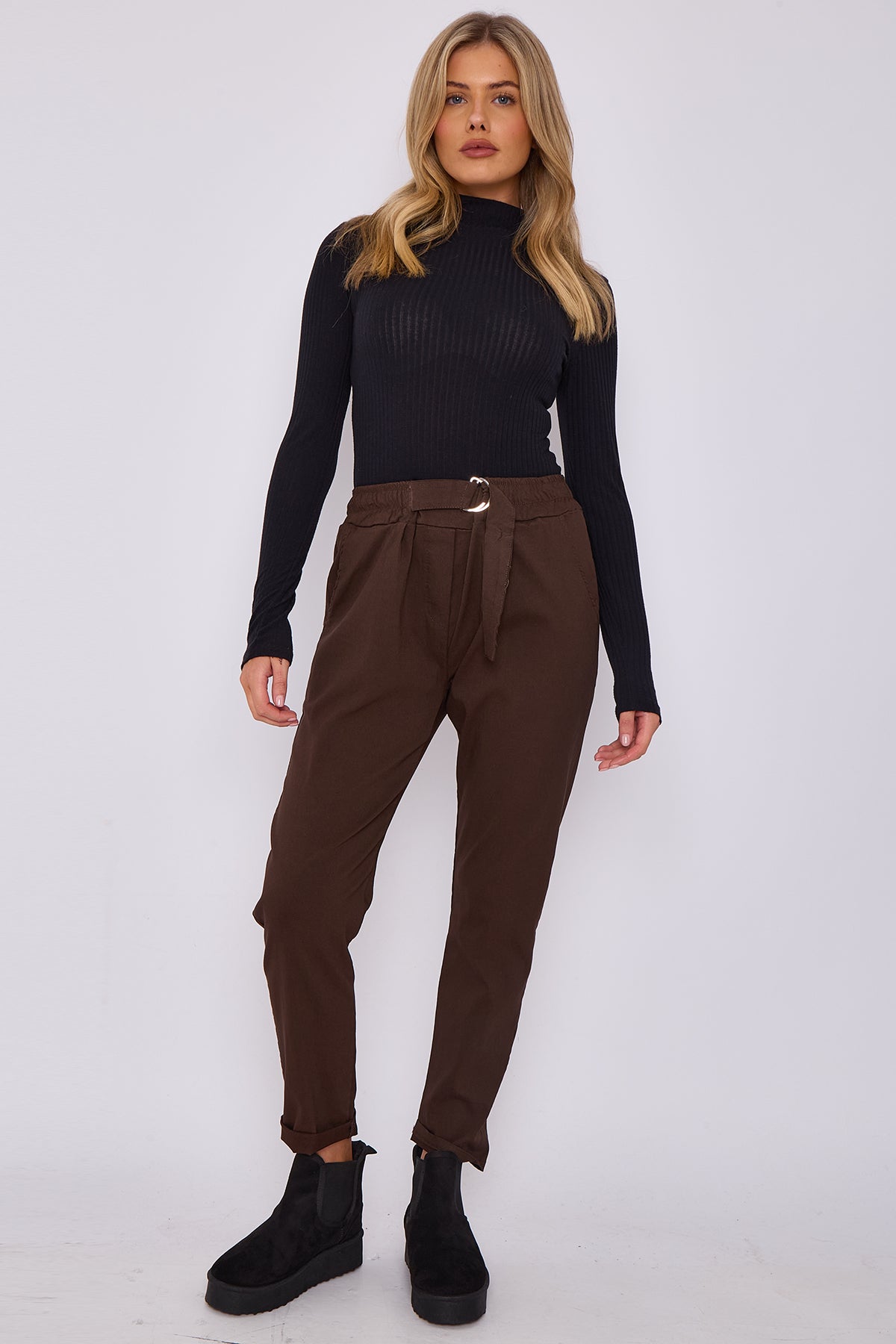Premium Flat Front D-Ring Magic Trousers