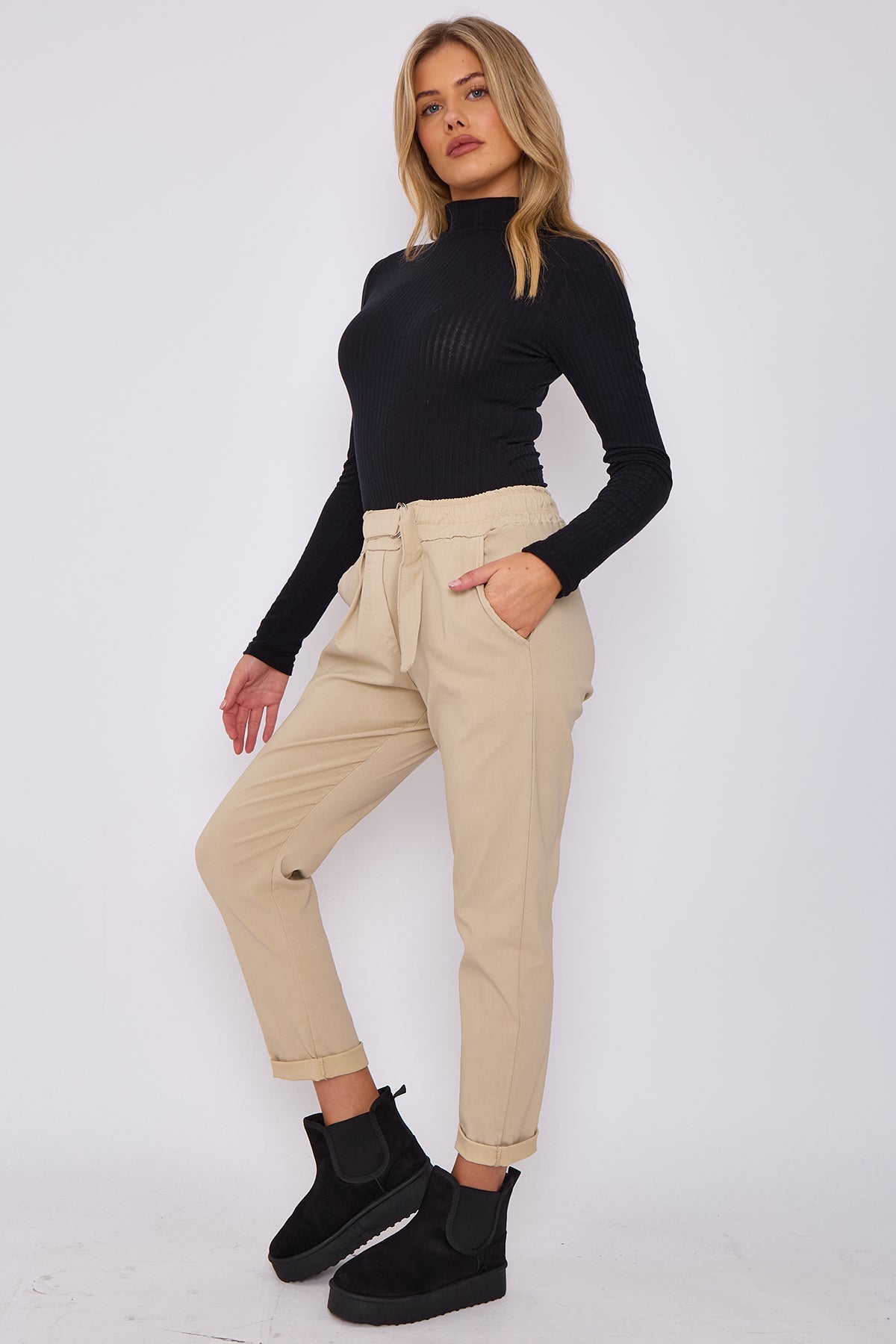 Premium Flat Front D-Ring Magic Trousers
