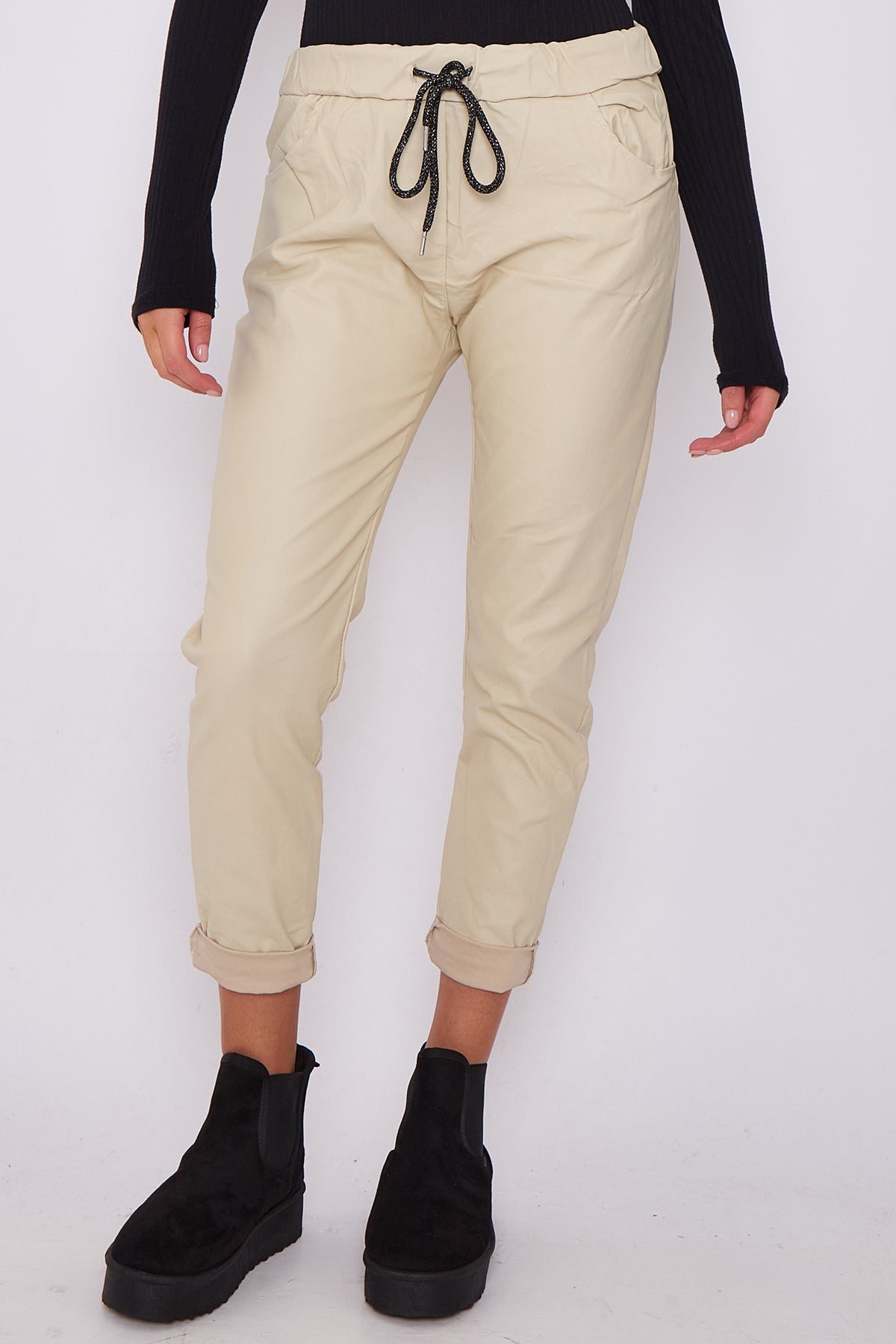 Made in Italy Wax Magic Pants