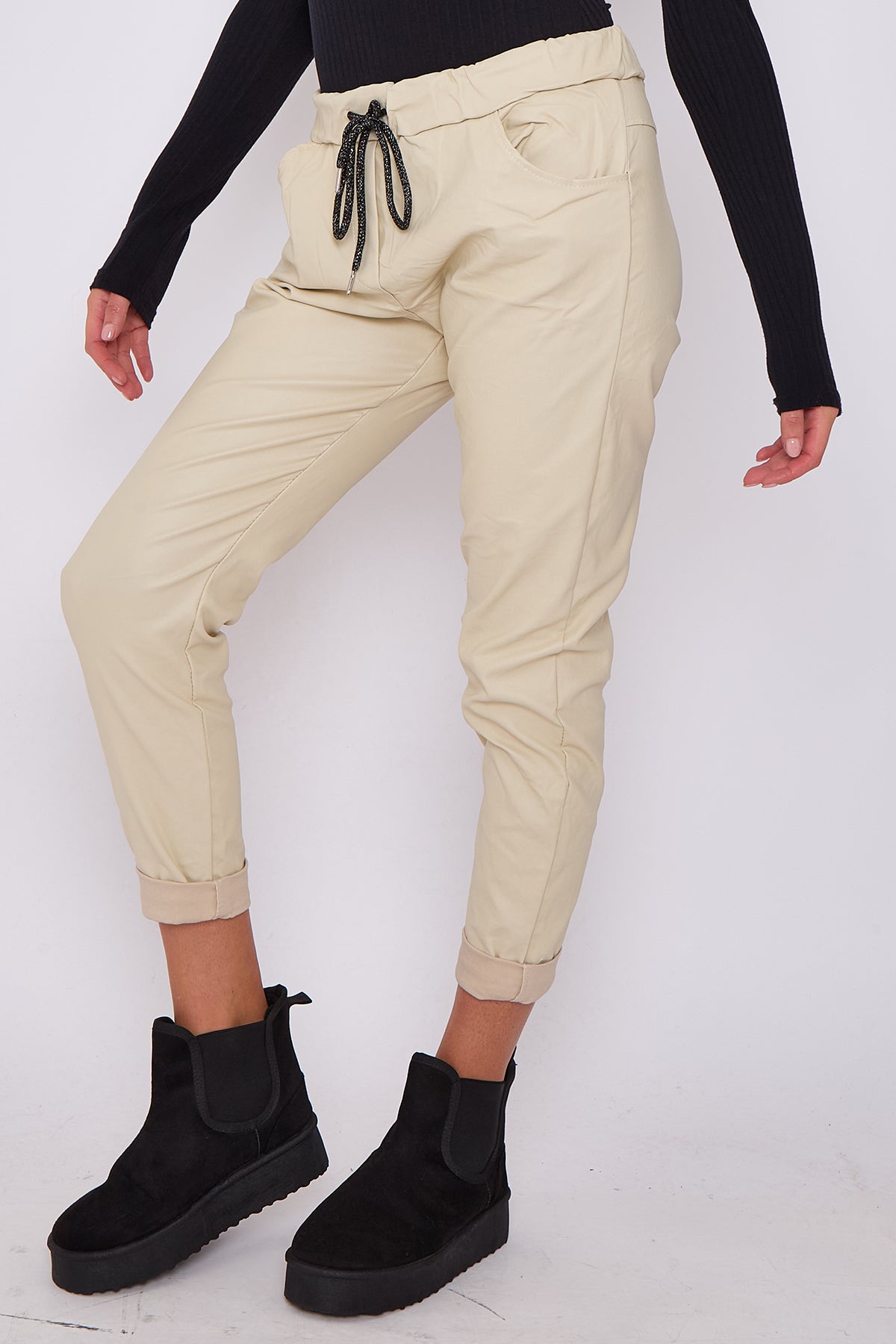 Made in Italy Wax Magic Pants