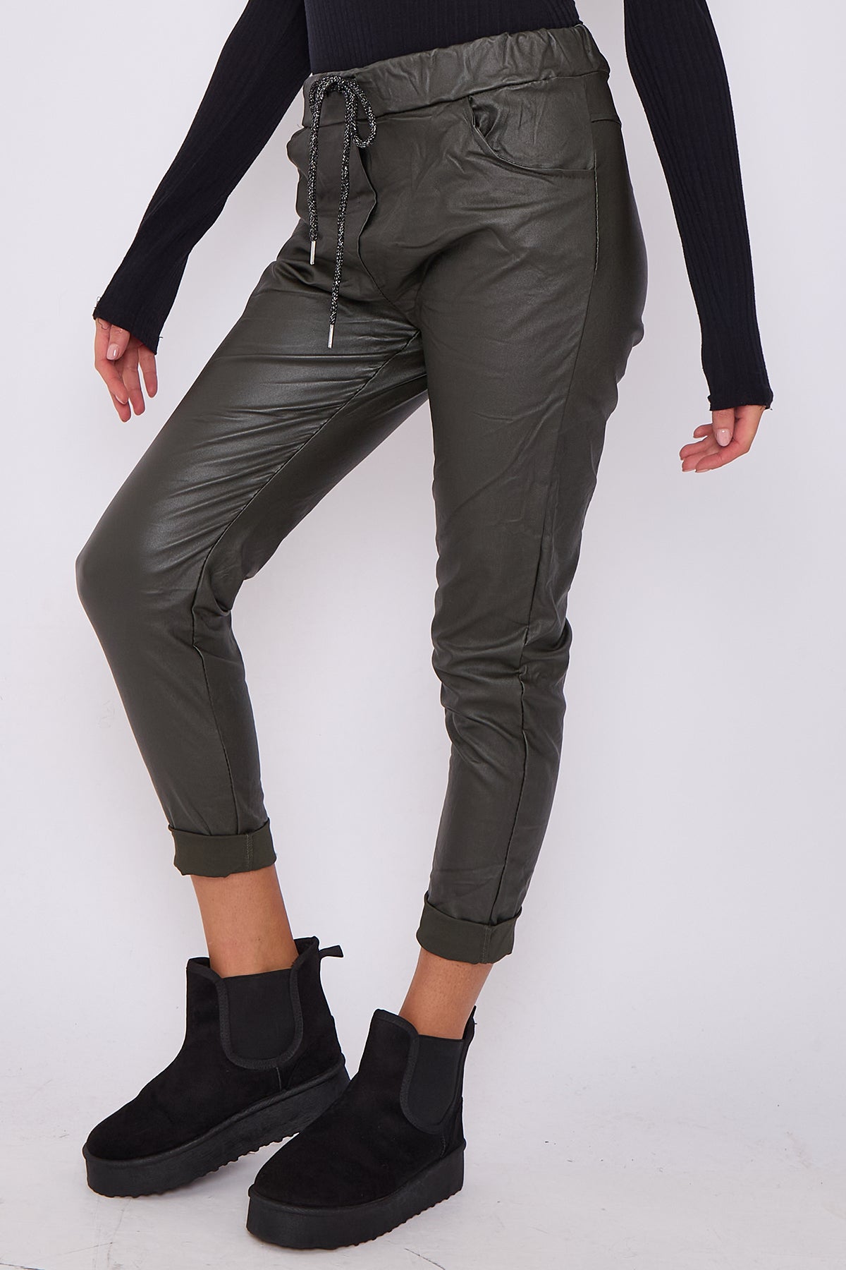 Made in Italy Wax Magic Pants