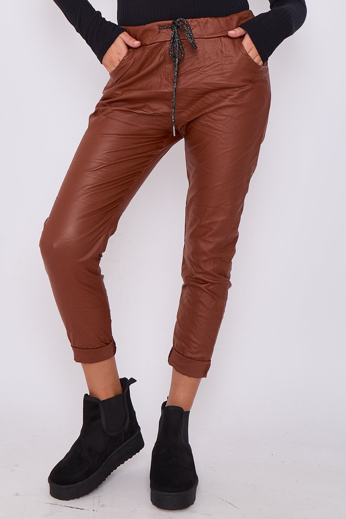 Made in Italy Wax Magic Pants