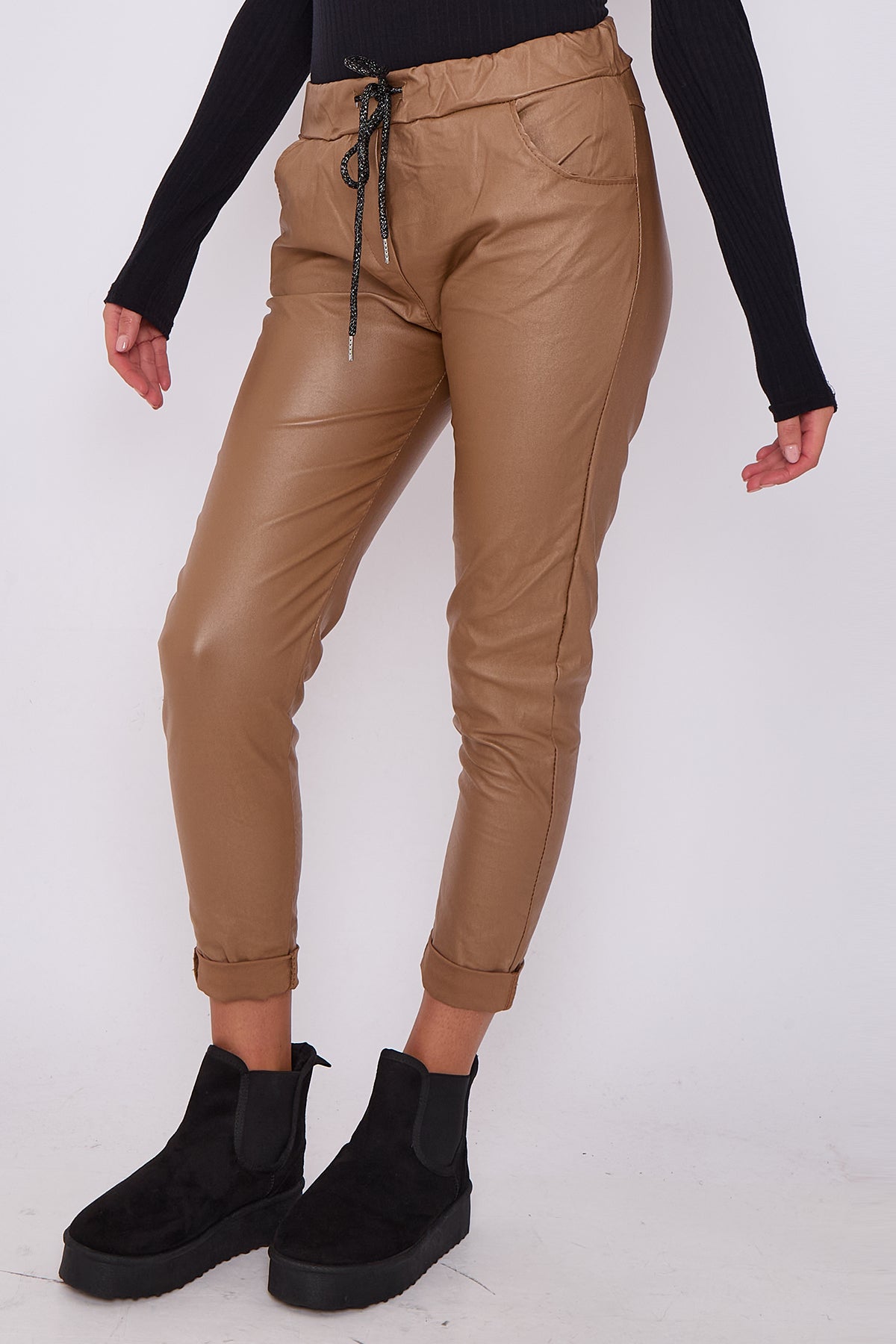 Made in Italy Wax Magic Pants