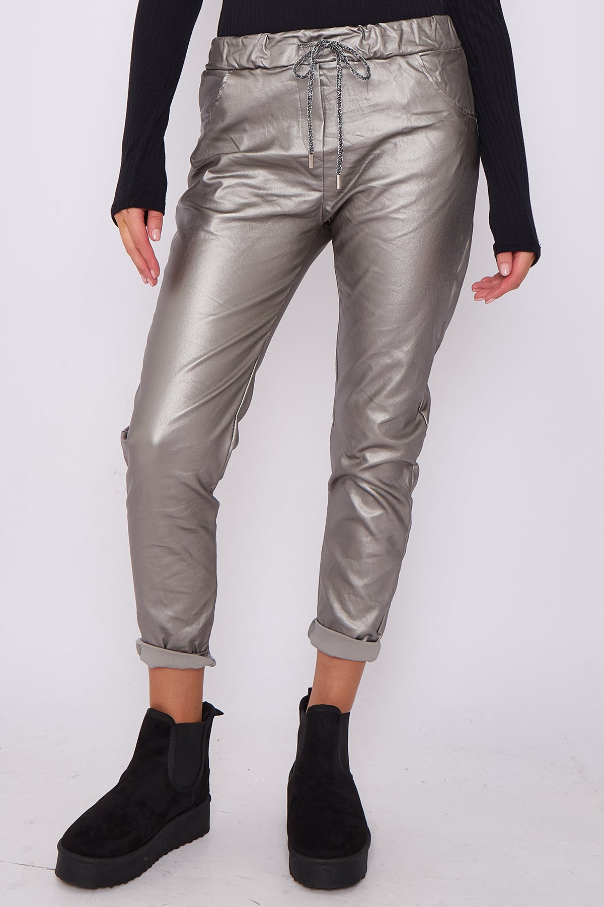 Made in Italy Wax Magic Pants