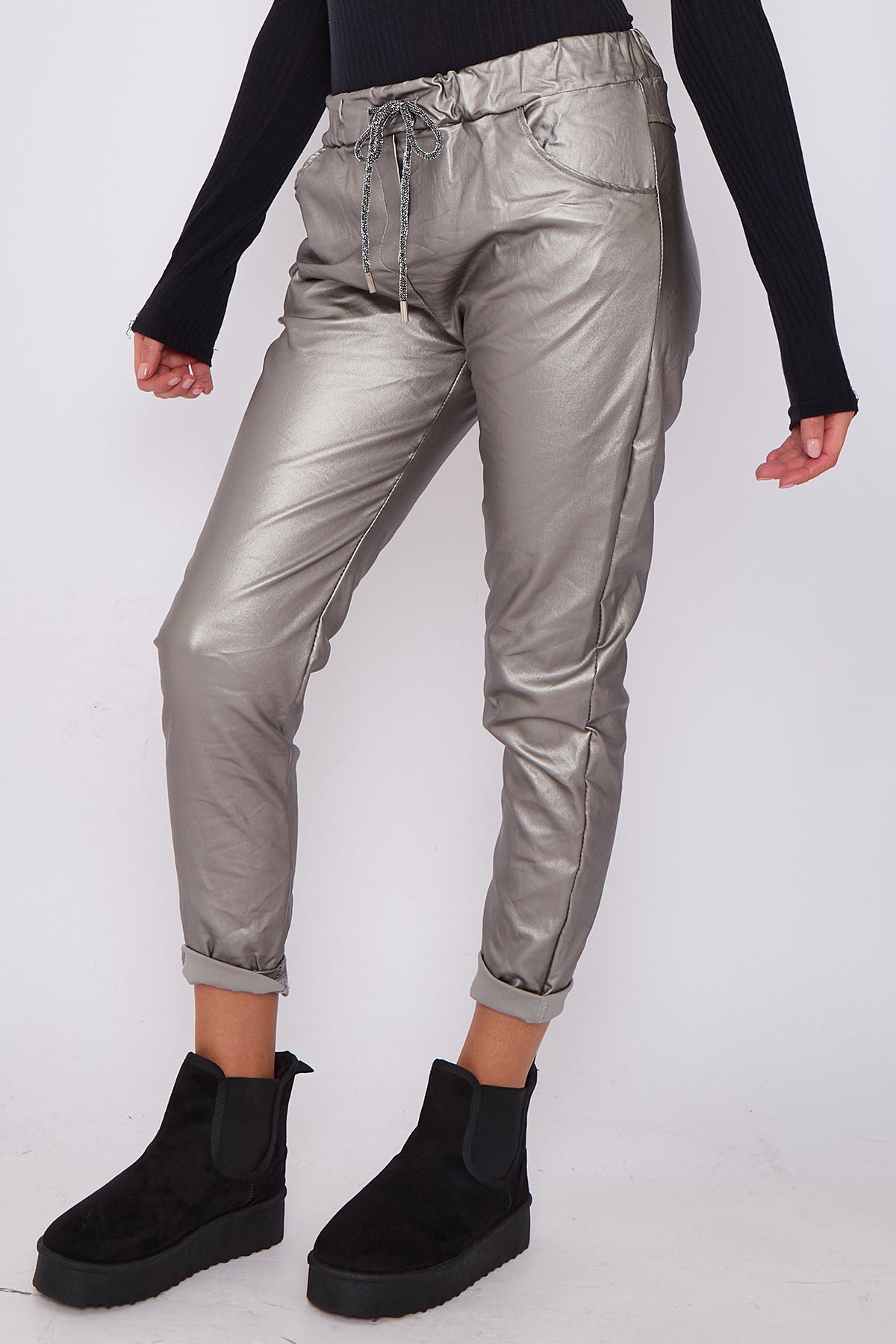 Made in Italy Wax Magic Pants