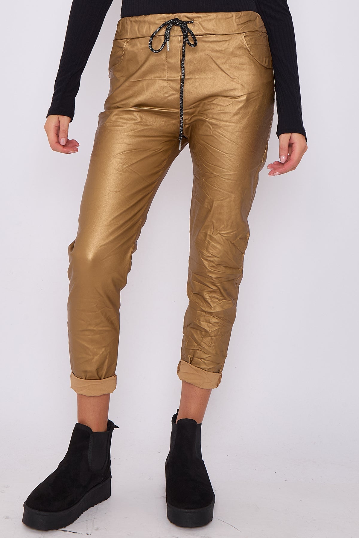 Made in Italy Wax Magic Pants