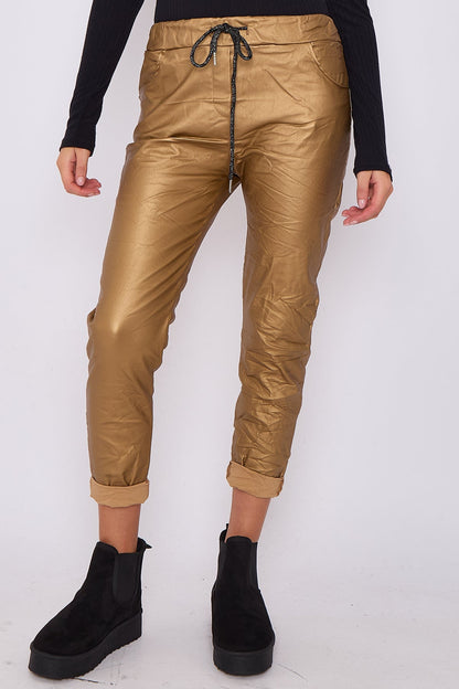Made in Italy Wax Magic Pants