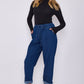 Italian-Style Denim Stretch Magic Trousers