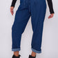 Italian-Style Denim Stretch Magic Trousers