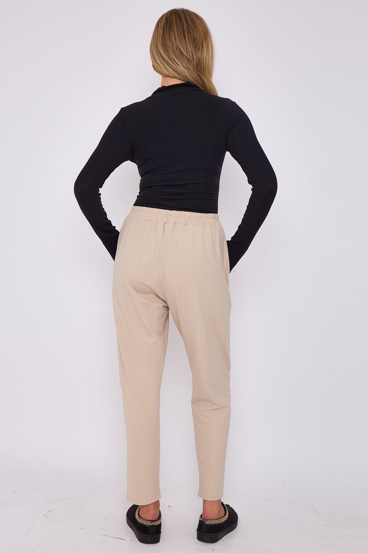 Italian-Made Button-Side Pants