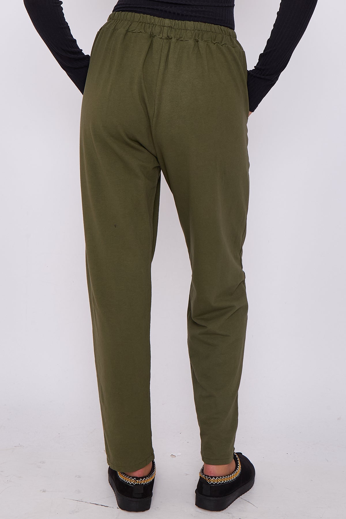 Italian-Made Button-Side Pants