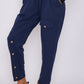 Italian-Made Button-Side Pants