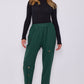 Italian-Made Button-Side Pants
