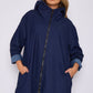 ITALIAN DENIM HOODED JACKET
