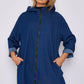 ITALIAN DENIM HOODED JACKET