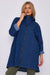 ITALIAN DENIM HOODED JACKET