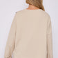 Italian-Made Button-Side Top