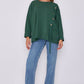 Italian-Made Button-Side Top