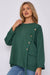 Italian-Made Button-Side Top