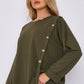 Italian-Made Button-Side Top