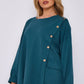 Italian-Made Button-Side Top