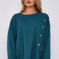 Italian-Made Button-Side Top