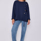 Italian-Made Button-Side Top