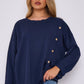 Italian-Made Button-Side Top