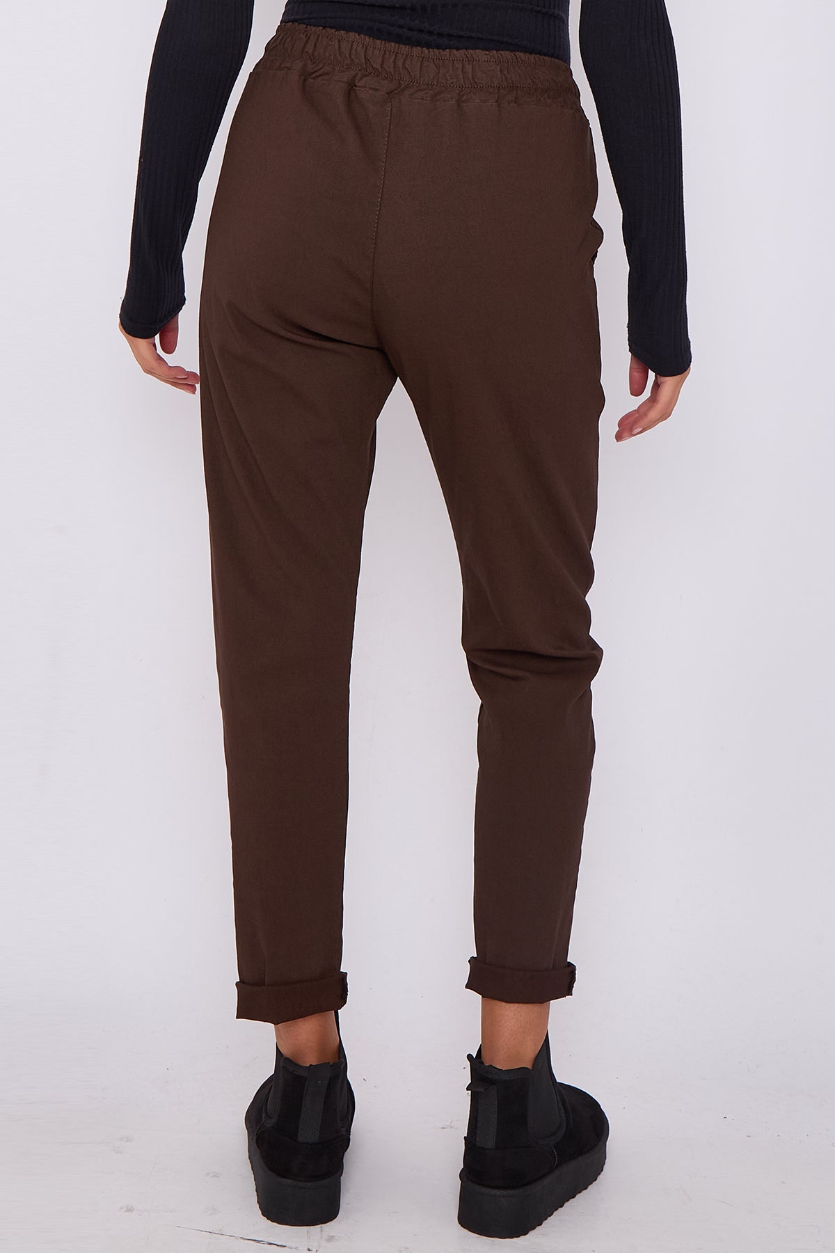 Premium Flat Front D-Ring Magic Trousers