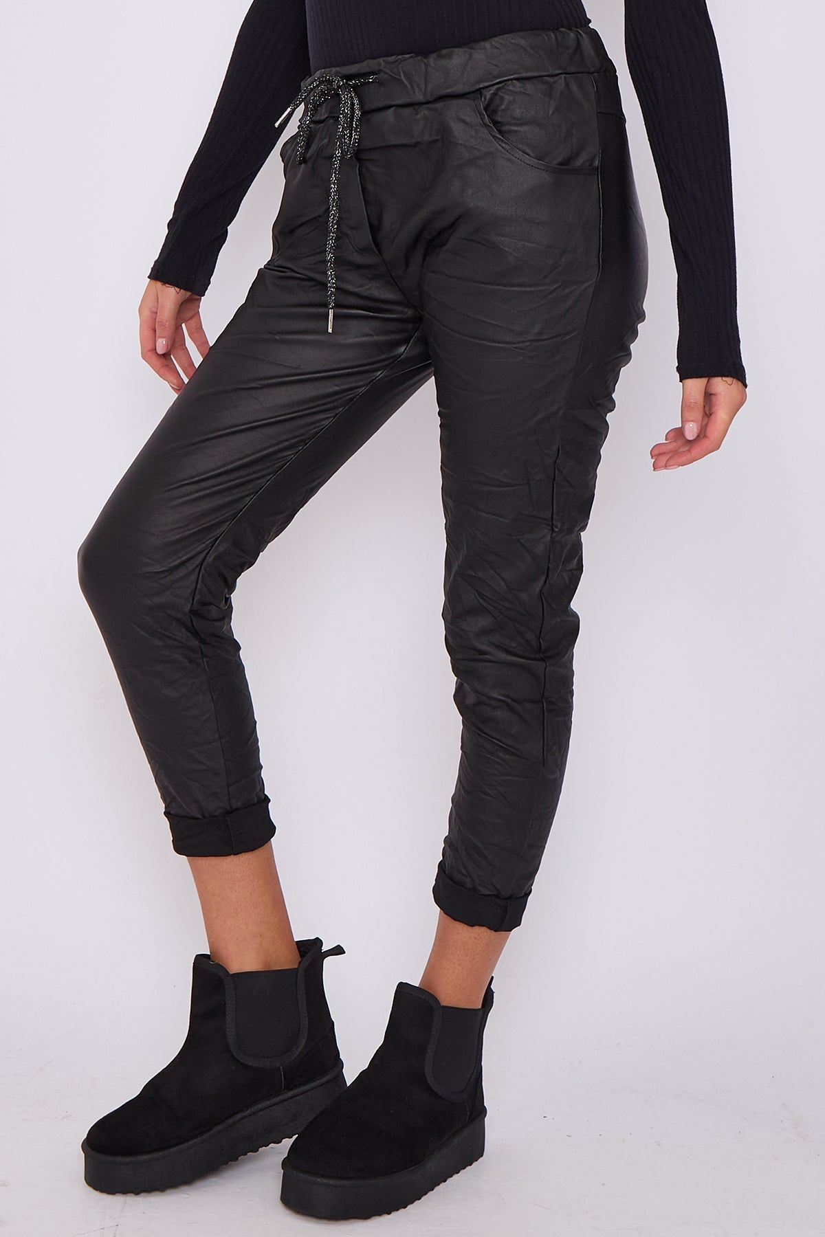 Made in Italy Wax Magic Pants