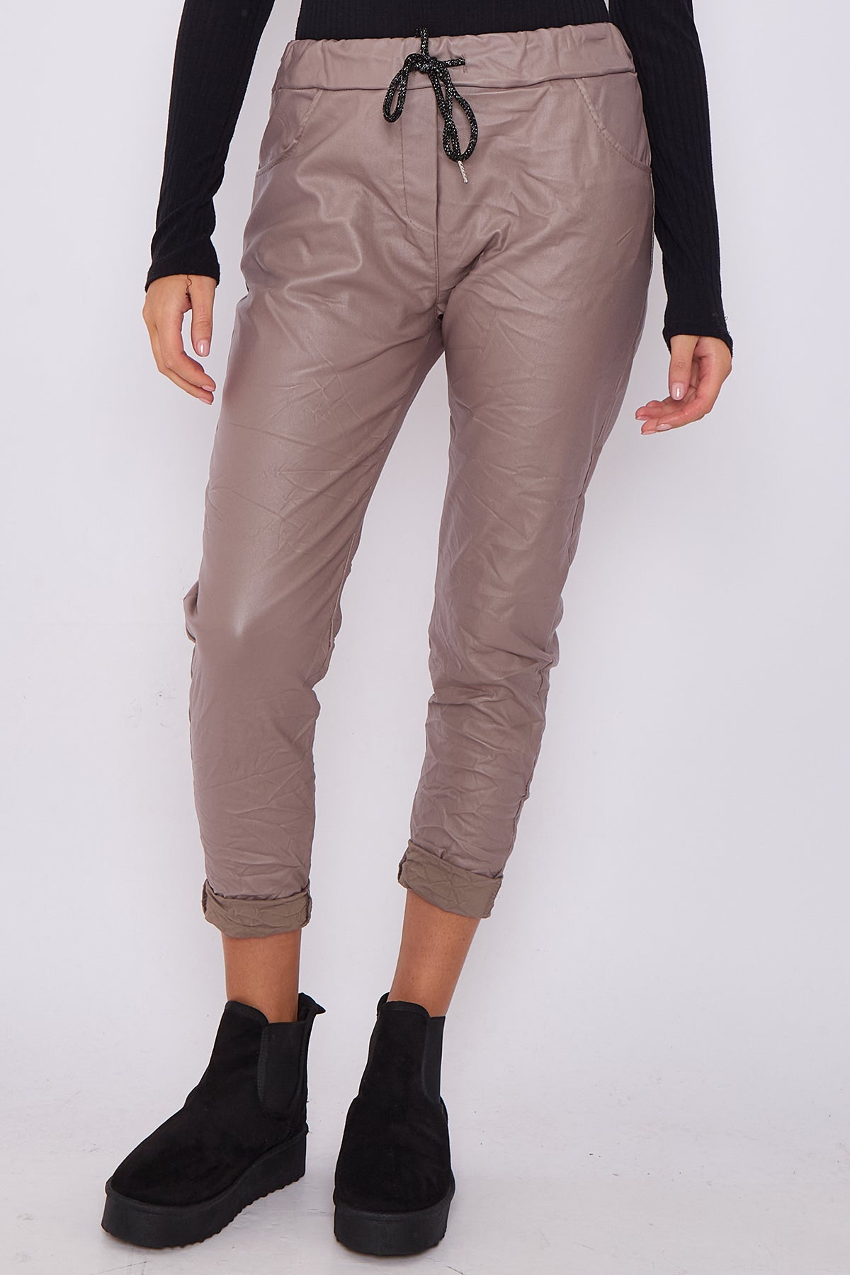Made in Italy Wax Magic Pants