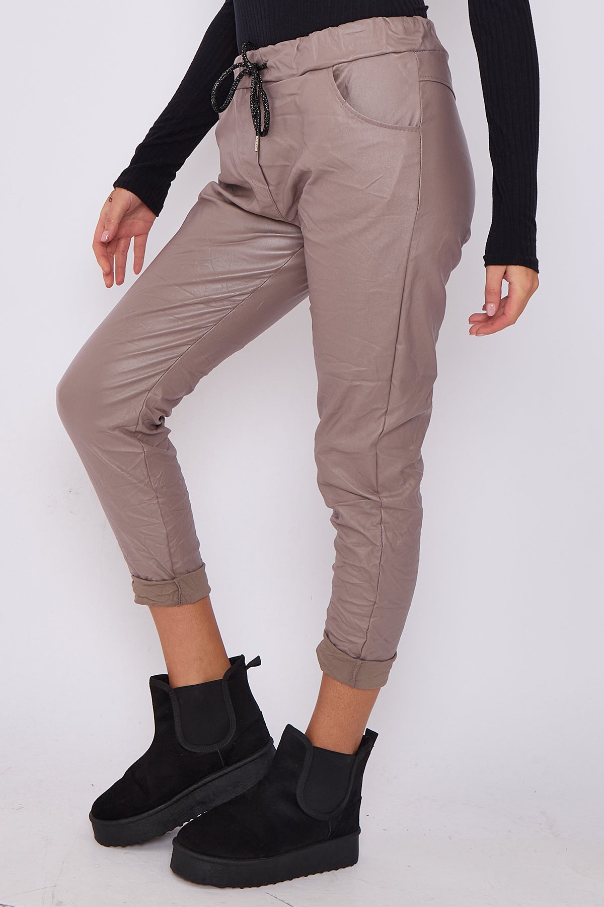 Made in Italy Wax Magic Pants