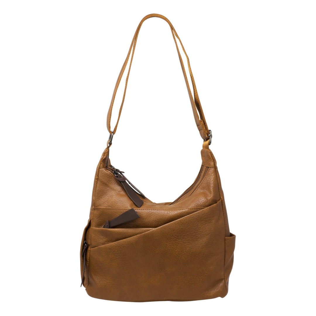 Simple Faux Leather Essential Crossbody Bag